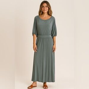 Rachel Pally Aurora Teal Maxi Long Dress Size 1X